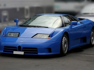 blue, Bugatti EB 110