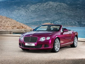 GT, Bentley, Convertible, 2013, Speed, Continental