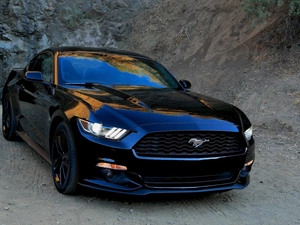 GT, 2015, Ford, Mustang, Black
