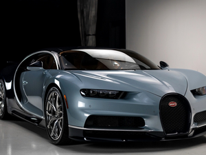 Front, Bugatti Chiron, 2016