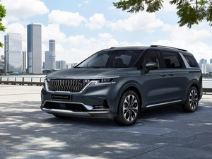 skyscrapers, Kia Carnival, 2020