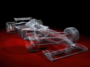 Project, bolide, F1, 3D