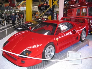 exhibition, Ferrari F 40