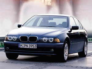 E39, Blue, BMW 5