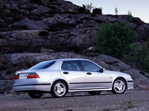 silver, Saab 9-5
