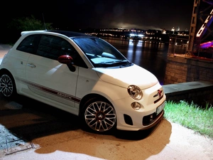 Abarth 500, panorama, light, View