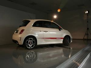 Abarth 500, session, photographic, studio