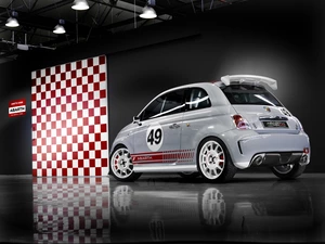 Abarth 500, studio, silencer, Sport