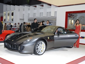 model, presentation, Ferrari 599