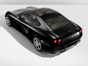 Ferrari 612 Scaglietti, the roof