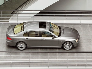 BMW 7, E65, Sunroof, Silver