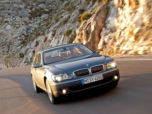 BMW 7, Mountains, Way, E65