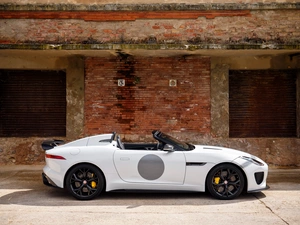 2015-2016, White, Jaguar F-Type Project 7