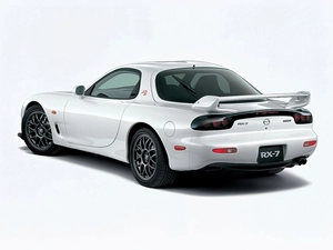White, Mazda RX-7