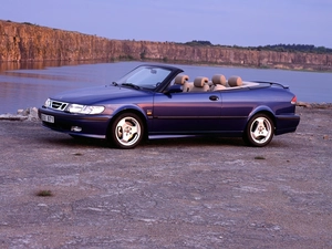 the roof, Saab 9-3 Aero, hidden