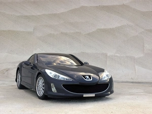 Front, Black, Peugeot 907