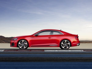 2017, Red, Audi A5 RS5 Coupe