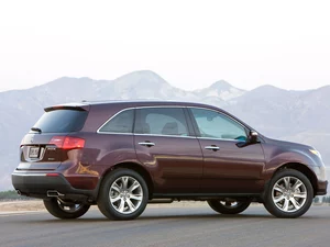 right, Acura MDX, jeep, side