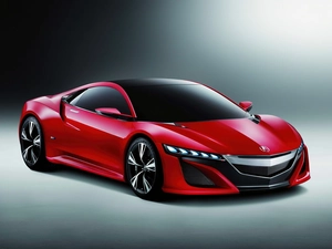 Red, Prototype, Acura NSX