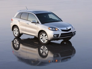 reflection, puddle, Front, Acura RDX, right