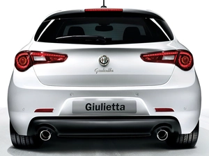 Back, Sensors, Parked, Alfa Romeo Giulietta