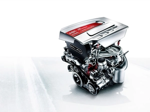 Motorbike, Alfa Romeo Giulietta, Engine