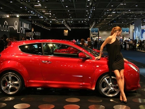 Women, Alfa Romeo MiTo, Geneva