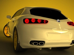 Computer, Alfa Romeo Brera, graphics