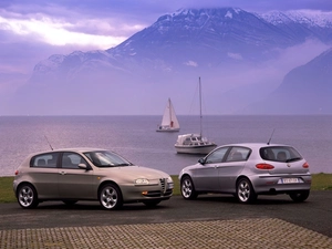 Mountains, Alfa Romeo 147, Yachts