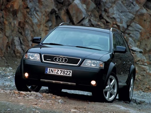 Front, Black, Audi Allroad