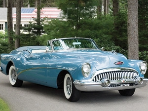 Buick Skylark 53, antique, AMERICAN