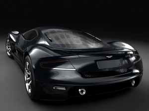 Black, Aston Martin, AMV 10