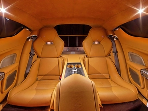 seats, Aston Martin Rapide, rear