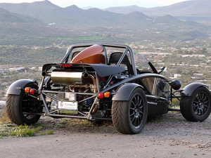 Ariel Atom, View, Mountains, silencer