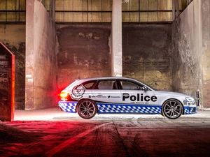 side, 2015, police, Audi RS4 Avant, Automobile
