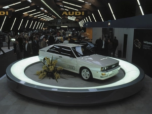 Audi Quattro, presentation
