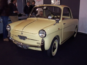 exhibition, cream, Autobianchi Bianchina