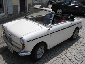 ground, the roof, Cabriolet, Autobianchi Bianchina, White