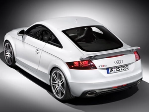 Audi, TT, White, Automobile