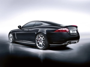 Jaguar XK, Black, Automobile