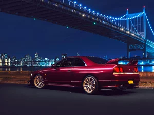 bridge, Automobile, Nissan Skyline R33