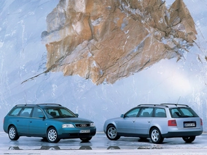 A6, Green, silver, AVANT