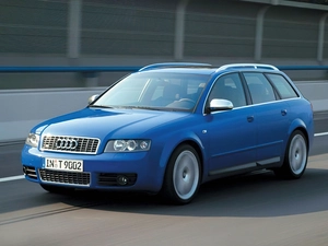 Audi S6, blue, AVANT