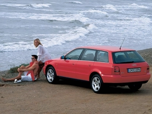 sea, Audi A4, AVANT