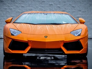 Front, Lamborghini Aventador