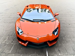 Lamborghini, light, Glass, Aventador