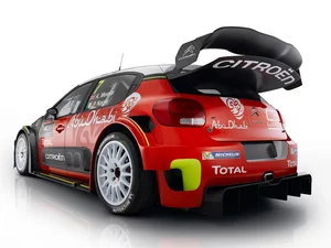 Rally automobile, 2017, Back, Citroën C3 WRC