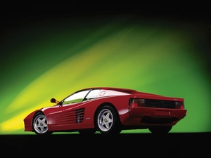 Ferrari Testarossa, Left, Back