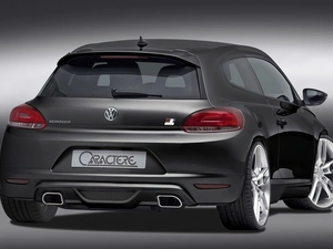 Back, VW Scirocco