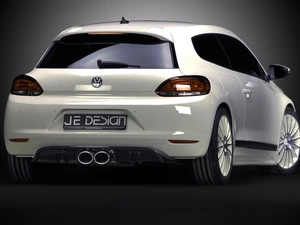 Back, VW Scirocco
